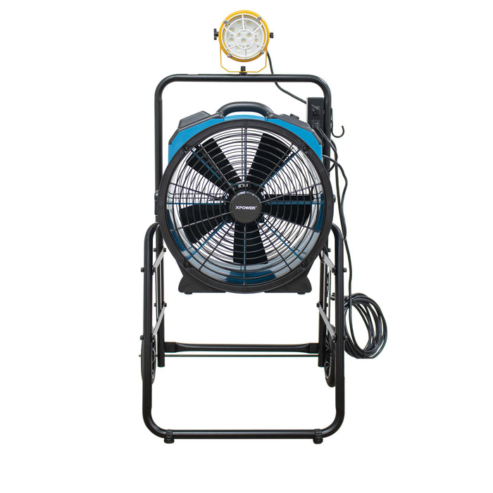 XPOWER FA-420K6 1/3 HP 3600 CFM 4-Speed Warehouse Fan with Timer - Sweatfully