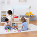 Holly Wooden Market Stand – Kids’ Pretend Play Shop & Display Shelf - Sweatfully