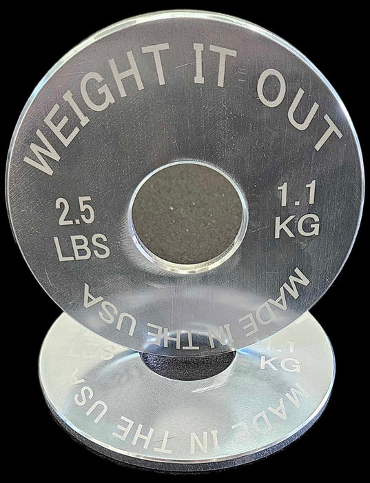 Solid Steel Calibrated Weight Plate Sets - Sweatfully