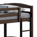 Transitional Solid Hardwood Twin over Twin Bunk Bed, Patented Insert & Lock Joint for Extra Safety for Kids - Sweatfully