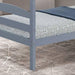 Transitional Solid Hardwood Twin over Twin Bunk Bed, Patented Insert & Lock Joint for Extra Safety for Kids - Sweatfully