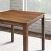 36"H Solid Rubberwood and Wood Veneer 5-Piece Counter Ht. Table Set - Sweatfully