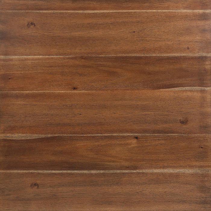 36"H Solid Rubberwood and Wood Veneer 5-Piece Counter Ht. Table Set - Sweatfully