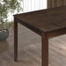 48"W Solid Rubberwood 5-Piece Dining Table Set with Diamond Chair Back - Sweatfully