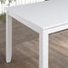 48"W Solid Rubberwood 5-Piece Dining Table Set with Diamond Chair Back - Sweatfully