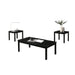Findlay 3-Piece 47.5 in. Rectangle Faux Marble Top Coffee Table Set with Solid Wood Legs - Sweatfully
