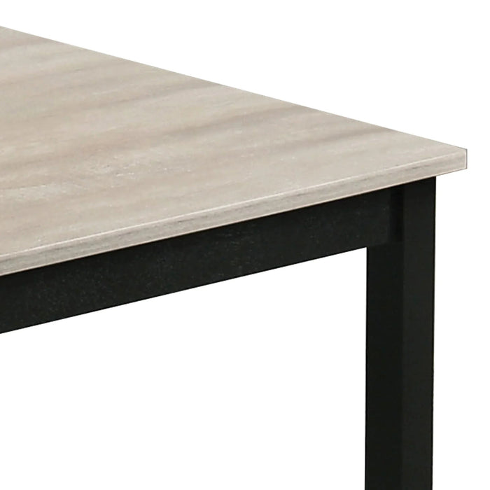 Findlay 3-Piece 47.5 in. Rectangle Faux Marble Top Coffee Table Set with Solid Wood Legs - Sweatfully