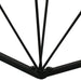 Whetstone 31.5" 3-Piece Coffee Table Set with Angular & Geometric Metal Base - Sweatfully