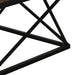 Borup Rustic 31.5" 3-Piece Coffee Table Set with Decorative Wrought Metal Side - Sweatfully