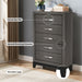 Contemporary 31" Chest with 5-Drawer for Bedroom, Livingroom - Sweatfully
