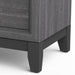 Furniture of America Lucien Modern Wood Nightstand with 2 Drawers - Sweatfully