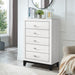 Contemporary 31" Chest with 5-Drawer for Bedroom, Livingroom - Sweatfully