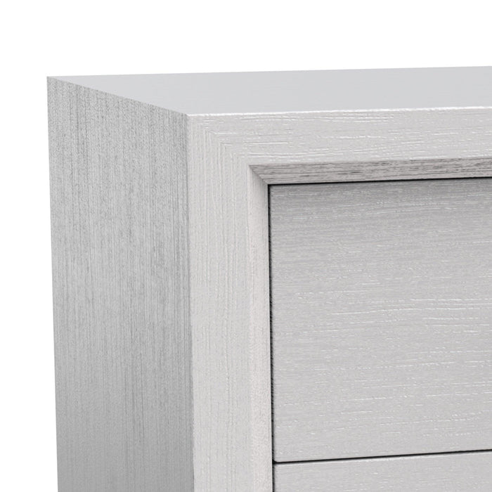 Furniture of America Lucien Modern Wood Nightstand with 2 Drawers - Sweatfully