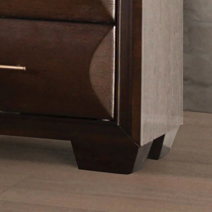 Hinwitz Transitional Solid Wood 2-Drawer Nightstand - Sweatfully