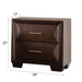 Hinwitz Transitional Solid Wood 2-Drawer Nightstand - Sweatfully