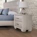 Hinwitz Transitional Solid Wood 2-Drawer Nightstand - Sweatfully