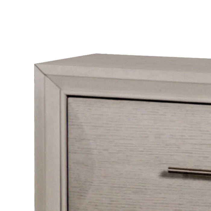 Hinwitz Transitional Solid Wood 2-Drawer Nightstand - Sweatfully