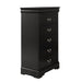 Transitional 5-Drawer 31.5 in. Wide Chest of Drawers with Bracket Feet - Sweatfully