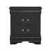 Furniture of America Night Stand Louis Philippe - Sweatfully