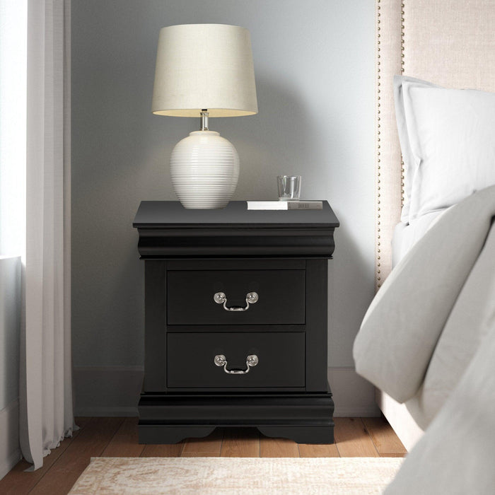 Furniture of America Night Stand Louis Philippe - Sweatfully