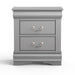 Furniture of America Night Stand Louis Philippe - Sweatfully