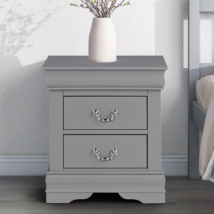 Furniture of America Night Stand Louis Philippe - Sweatfully