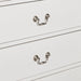 Transitional 5-Drawer 31.5 in. Wide Chest of Drawers with Bracket Feet - Sweatfully