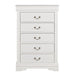 Transitional 5-Drawer 31.5 in. Wide Chest of Drawers with Bracket Feet - Sweatfully