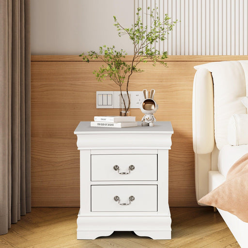 Furniture of America Night Stand Louis Philippe - Sweatfully