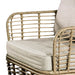 Johari Contemporary 3-Piece Outdoor Rattan Conversation Set - Sweatfully