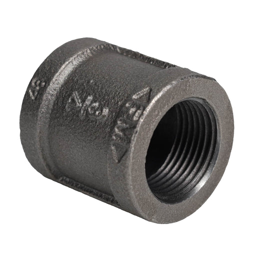3/4 in. Black Right Left Coupling - Sweatfully