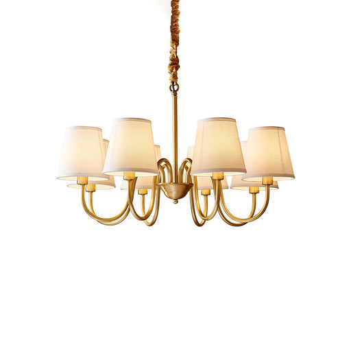 Fazrpip Retro Gold Chandelier - Sweatfully