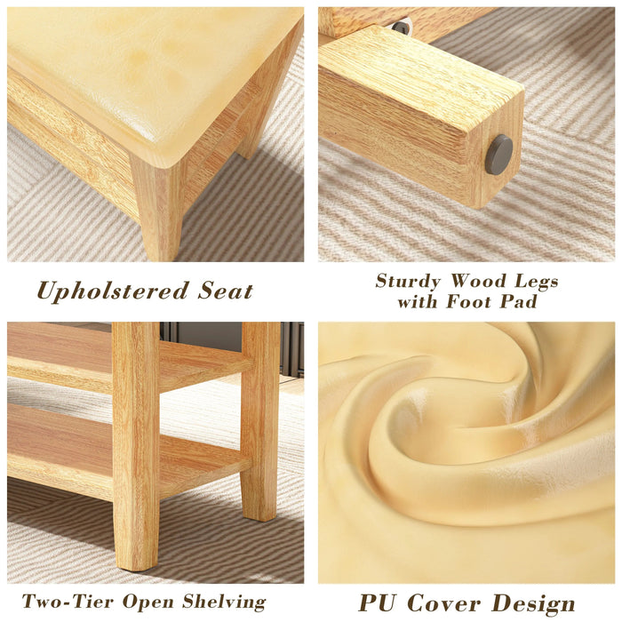 Featured Upholstered Storage Bench - Sweatfully