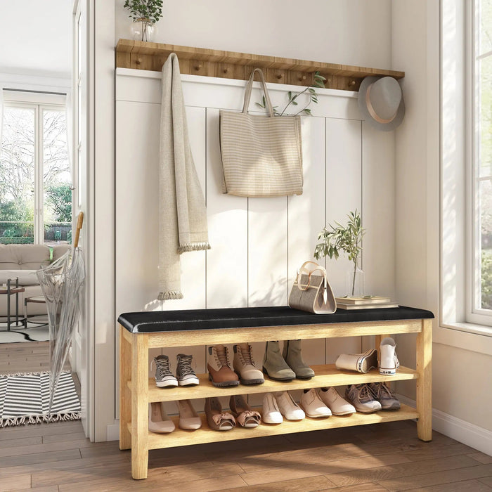 Featured Upholstered Storage Bench - Sweatfully