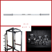 Power Cage Complete Weight Set - Muscle D Fitness - Commercial Squat Rack - Functional Pull-Up Bar - 10 Weight Storage Pegs - Power Rack - Sweatfully