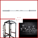 Power Cage Complete Weight Set - Muscle D Fitness - Commercial Squat Rack - Functional Pull-Up Bar - 10 Weight Storage Pegs - Power Rack - Sweatfully