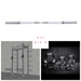 TGrip Commercial Half Rack Complete Kit - 3x3 Steel - Functional Multi-Grip Pull-Up - Bar & Plate Storage - J-Hooks - Sweatfully