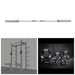 TGrip Commercial Half Rack Complete Kit - 3x3 Steel - Functional Multi-Grip Pull-Up - Bar & Plate Storage - J-Hooks - Sweatfully