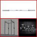 TGrip Commercial 4 Post Rack Complete Set - 3x3 Steel - Functional Multi-Grip Pull-Up - Sandwich Style J-Hooks - Sweatfully