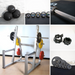Commercial Squat Rack Kits - Muscle D Fitness - Gym Storage - Black / Silver - Sweatfully
