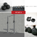TGrip Commercial Squat Stand Complete Kit - Sweatfully