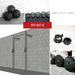 TGrip Commercial 4' Low Profile Wall Mount Rig Fitness Kits - 3x3 Steel - Functional Multi-Grip Pull-Up - Sandwich Style J-Hooks - Sweatfully