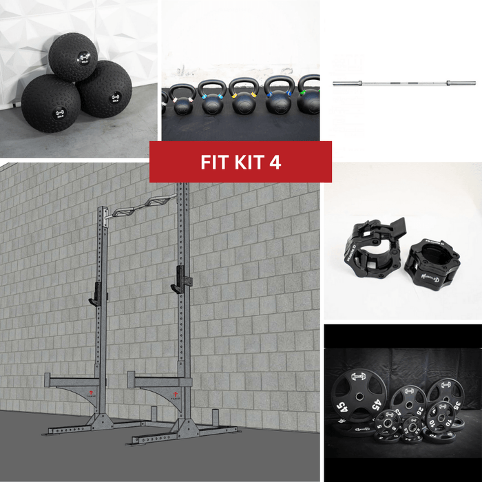 TGrip Commercial Squat Stand Complete Kit - Sweatfully