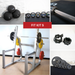 Commercial Squat Rack Kits - Muscle D Fitness - Gym Storage - Black / Silver - Sweatfully