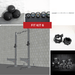 TGrip Commercial Squat Stand Complete Kit - Sweatfully