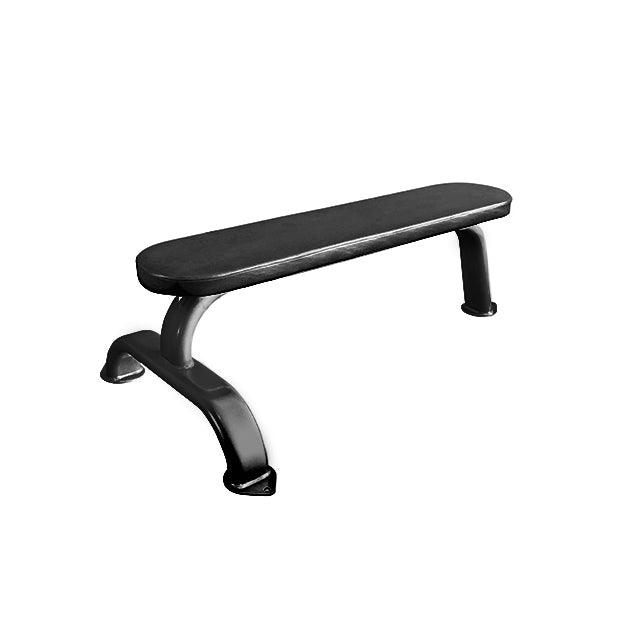 Flat Bench - Muscle D Fitness - Flat Utility Bench - 11 Gauge Steel - Commercial Upholstery - Sweatfully
