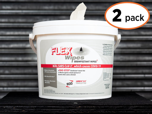 FlexWipes Starter Kit Dispensing Buckets -2 Pack - Sweatfully