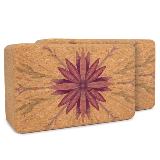 Artist Cork Yoga Block Set - Sweatfully