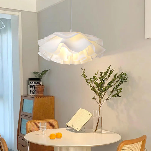 Flower Shaped White Pendant Lamp - Sweatfully