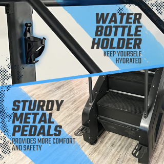 SFE Stepmill Pro (Stairmaster) w/ Revolving Steps and Performance Monitor (NEW) - Sweatfully